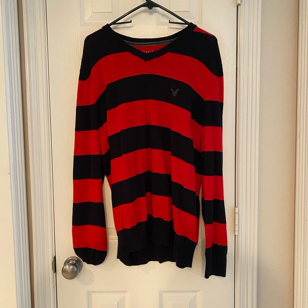 American Eagle Striped sweater - Picture 1 of 4
